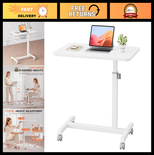 Mobile rolling laptop table - mobile,