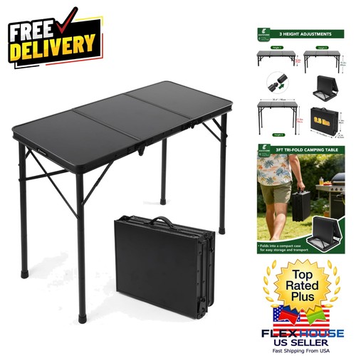 Tri fold camping table - ft, tri-fold
