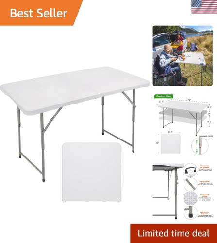 Sturdy 4ft fold half - sturdy, table