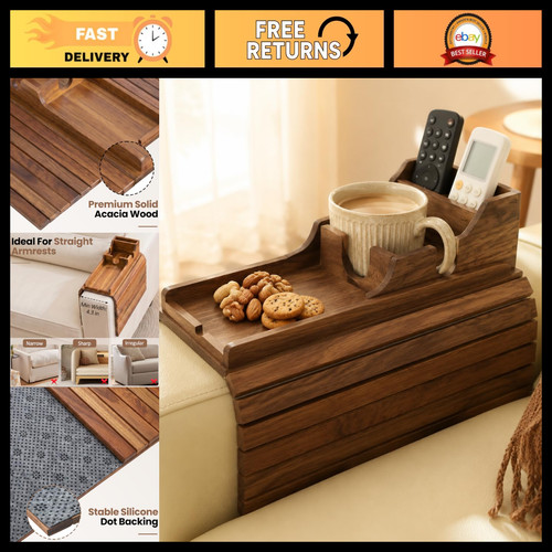 Foldable couch armrest table - foldable,