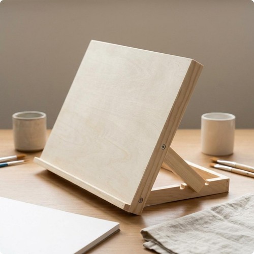 Folding easel board solid wood - folding,